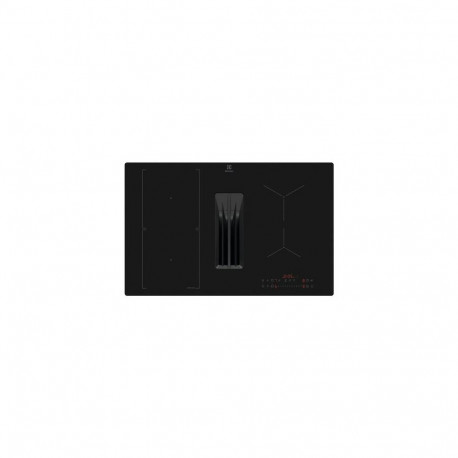 Electrolux HHOB8T5MC Black Built-in 80 cm Zone induction hob 4 zone(s) Built-in hood