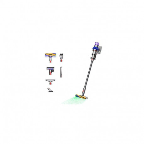 Dyson V15 Detect Fluffy 2-in-1 stick vacuum Battery Dry Bagless Blue, Nickel