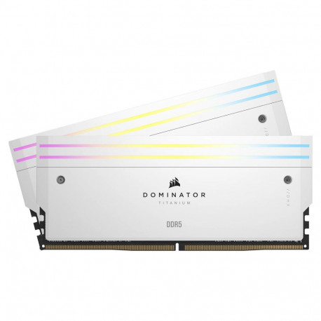 Corsair mälukomplekt Dominator Titanium 32GB PC 6000 CL30 (2x16GB) RGB, valge