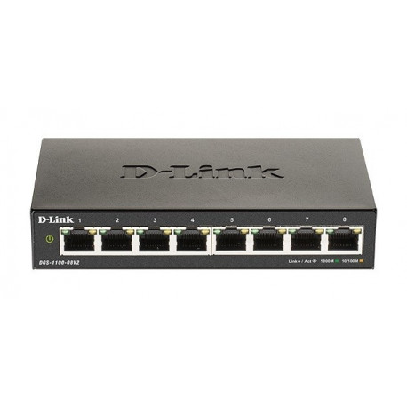 D-Link switch Smart DGS-1100-08V2 8xGE