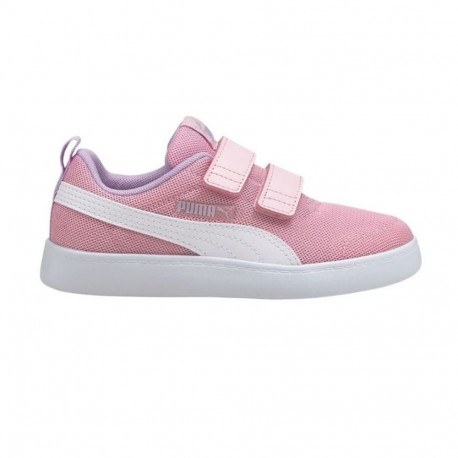 Buty dla dzieci Puma Courtflex v2 Mesh różowe 371758 08 28,5