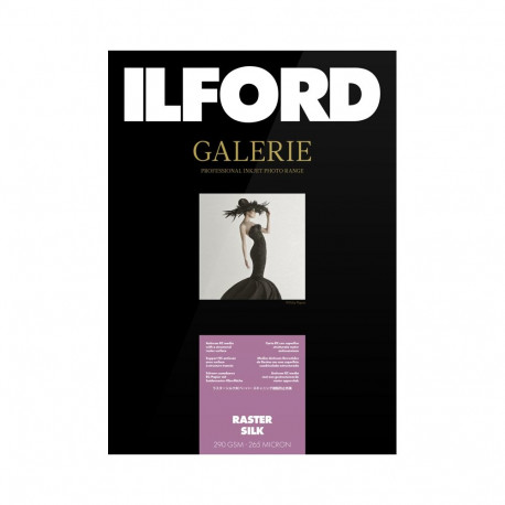 Ilford fotopaber Galerie Raster Silk 290g A4 25 lehte