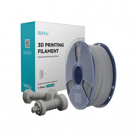3D Printing Filament - Sunlu ABS High-Speed, 350 mm/s, Heat Deflection 91°C, Gray