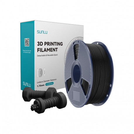 3D Printing Filament - Sunlu High-Speed ABS Filament, Heat Resistance 91°C, 350 mm/s, Black