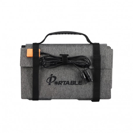 Portable Solar Panel - DJI Power 100W Foldable Solar Panel, 24.8% Efficiency, IP67, Black