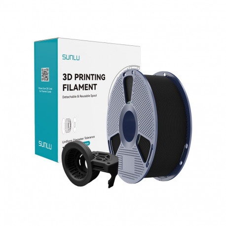 3D Printing Filament - Sunlu PETG High-Speed Matte 50–600 mm/s Black