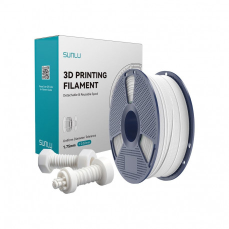 3D Printing Filament - Sunlu High-Speed ABS 350 mm/s Heat Resistance 91°C White