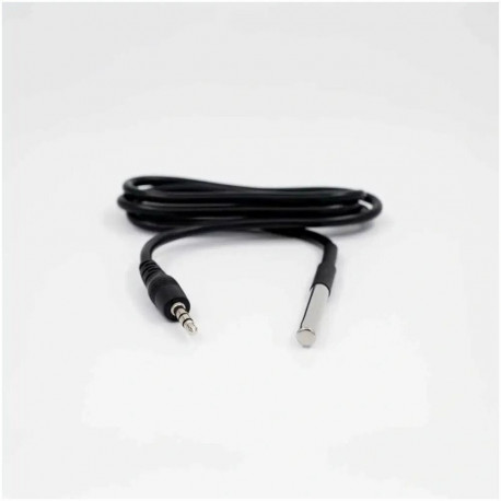 Temperature Sensor - Shelly DS18B20 Wired 1m 3.5mm Jack Sensor Black