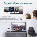 Networking Switch - TP-Link 5-Port Gigabit Easy Smart Switch, VLAN, QoS, Web Management - Black