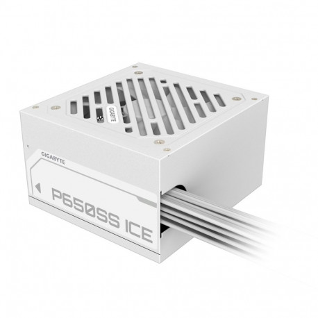 Power Supply Unit - GIGABYTE P650SS ICE 650W 80 PLUS Silver ATX 3.0 Compatible Black