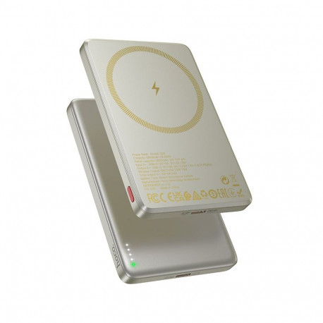 Powerbank compatible with MagSafe Hoco 5000 mAh QC PD 2A 20W Q26 orange