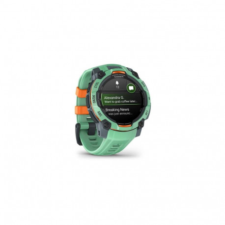 Garmin Instinct 3 AMOLED 3.05 cm (1.2") 45 mm Digital 390 x 390 pixels Touchscreen Green GP
