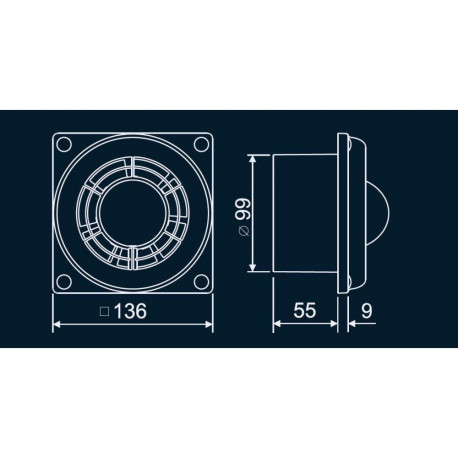 AXIAL FAN B2 100