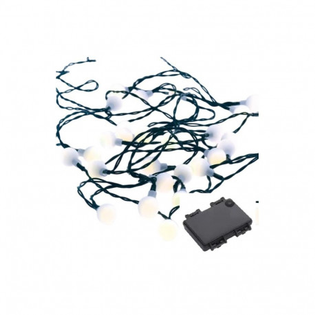 Garland EL CHER C valge 20L 2M 2XAA IP20