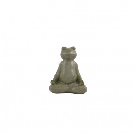 DECORATION FROG GREEN 27X18X34CM