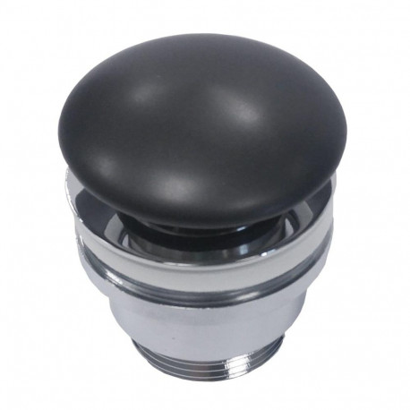 DRAIN CLICK CLACK FOR WASHBASIN MAT BLCK