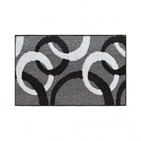 CARPET SWAMI (D) COL-N BLACK 57X190CM