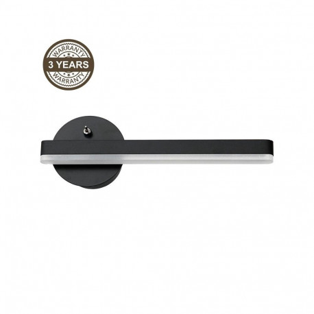 WALL LED LIGHT SAFI 6W 40K ML6348 BLACK