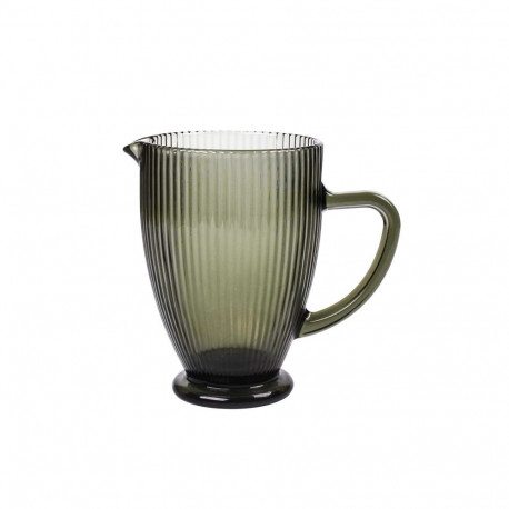 PITCHER 1L GREEN COLOR GLASS
