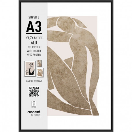 Nielsen Photo Frame 5424126 Super 8 Black 29.7x42 cm