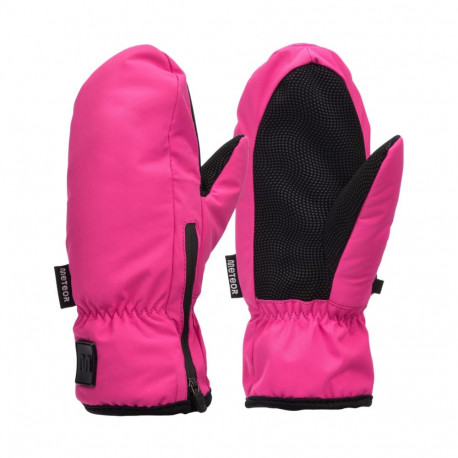 Rękawiczki zimowe Meteor Orel różowo-czarne 17718-17719-17720 S