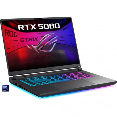 Asus ROG Strix G16 (G615LW-S5024W) (gray/neon green, Intel Core? Ultra 9 275HX, NVIDIA GeForce RTX 5