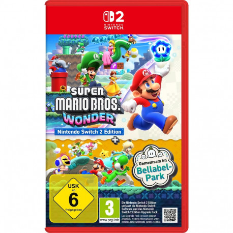 Super Mario Bros. Wonder + üheskoos Bellabeli pargi mäng, Nintendo Switch 2 väljaanne