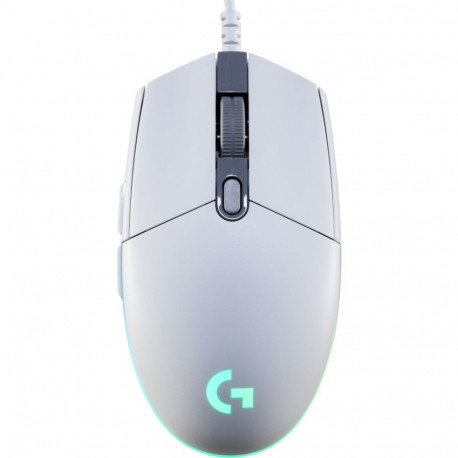 Logitech hiir G203 Lightsync 910-005797 910005797, valge
