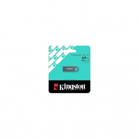 Kingston Pendrive 64GB DataTraveler SE9 G3 USB 3.2 Dark Nickle EU (KE-U2X64-1AC)