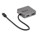 D StarTech USB-C mitmepordiline adapter