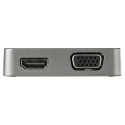 D StarTech USB-C mitmepordiline adapter