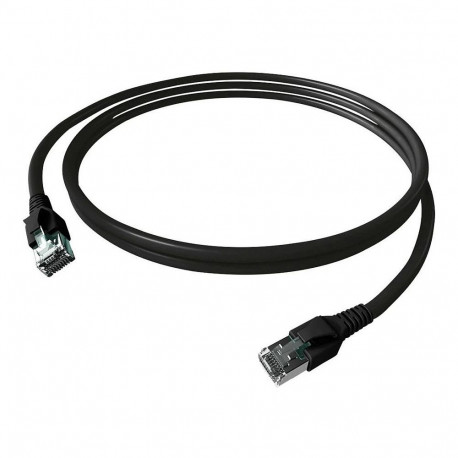 "EASYLAN FlexBoot Patchkabel Kat.6A S/FTP schwarz 2m"