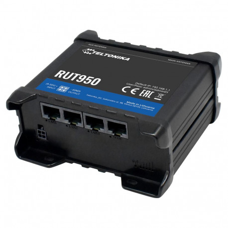 Teltonika tööstuslik ruuter RUT950 Dual SIM LTE Wifi