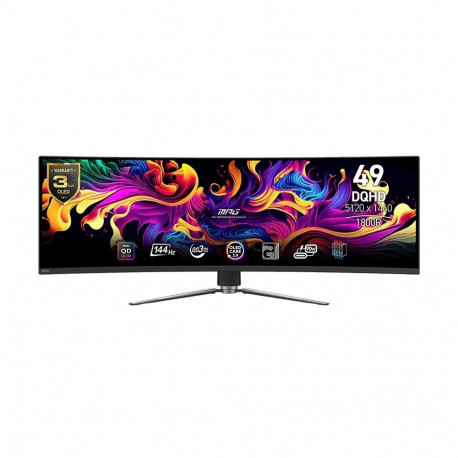Monitor MPG 491CQP QD-OLED 49inches LED kumer 144Hz, must