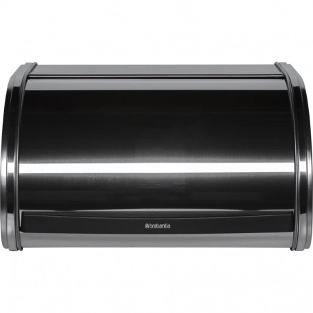 Brabantia Roll Top Bread Bin steel glossy, medium