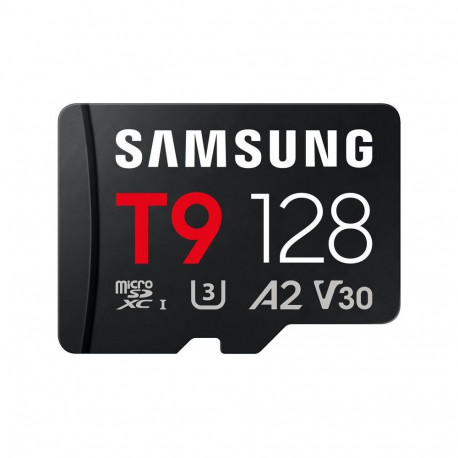 Mälukaart Samsung 128GB T9 microSDXC 200MB/s Read, U3, V30, A2