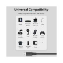CABLE USB2.0 TO MICRO-B/2M BLACK CTIBH VENTION