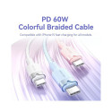 CABLE USB-C TO USB-C/1M PINK TRDPF VENTION