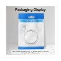 CABLE USB2.0 TO MICRO-B/1M WHITE CTIWF VENTION