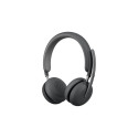 Wireless Headset - Logitech Zone Wireless 2 Teams Version, USB-C Receiver, AI Noise Cancellation, Bl