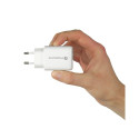 Charger - EverActive Quick Charge 3.0 & USB-C PD PPS 25W White