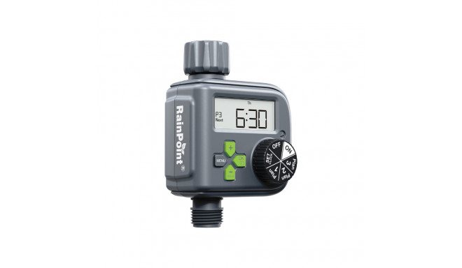 Irrigation Controller - RainPoint Rain Sensor Irrigation Controller, 3 Schedules, 0–90 Min Runtime, 