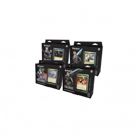Toys, Games & Collectibles - Magic the Gathering Final Fantasy Commander Decks 4 Pcs