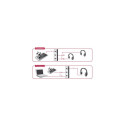 DeLOCK 87699 audio switch Black, Grey