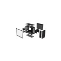 ASUS AP201 PRIME CASE TG Mini Tower Black