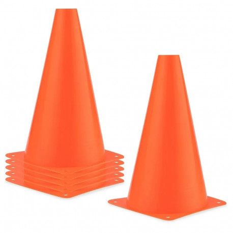 Koonuste komplekt  Slalom Cones Soft 6tk 23 cm