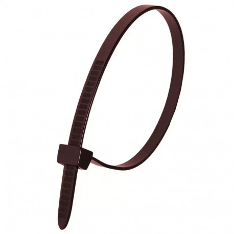 Nylonowe opaski zaciskowe brązowe 4,8x300mm (100szt.)