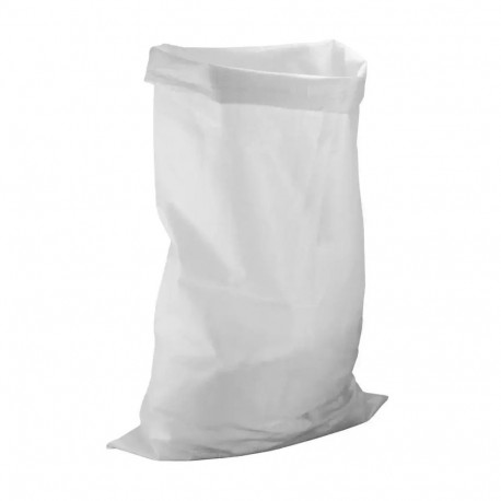 Worek budowlany pp, 110l 65x100 cm, 65g/m2, biały