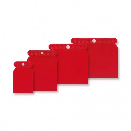 Maalripahtlilabidate komplekt plastist 4tk 50, 80, 100, 120mm