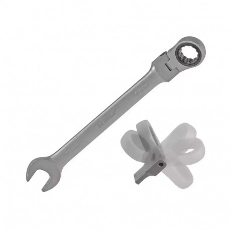 Liigendiga narre-lehtsilmusvõti 10mm CRV